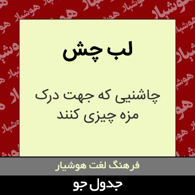 تصویری از لب چش