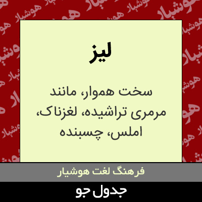 تصویری از لیز