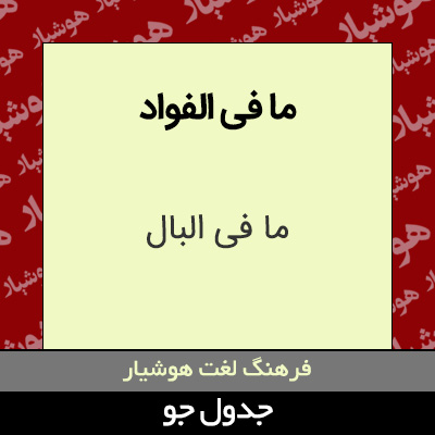 تصویری از ما فی الفواد