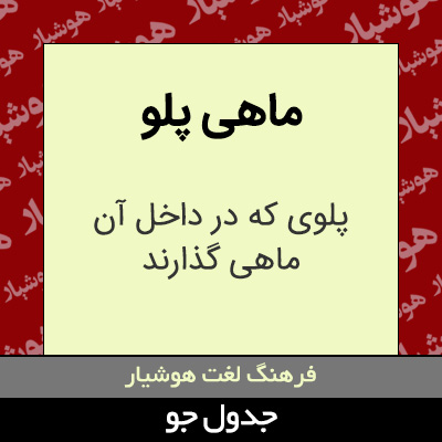 تصویری از ماهی پلو