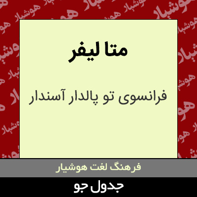 تصویری از متا لیفر