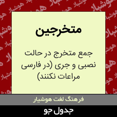 تصویری از متخرجین