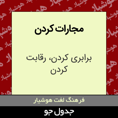 تصویری از مجارات کردن