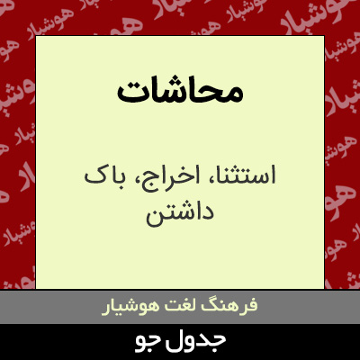 تصویری از محاشات