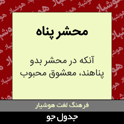 تصویری از محشر پناه