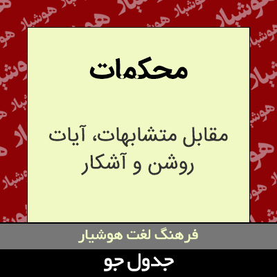 تصویری از محکمات