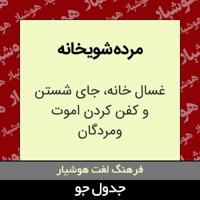 تصویری از مرده شویخانه