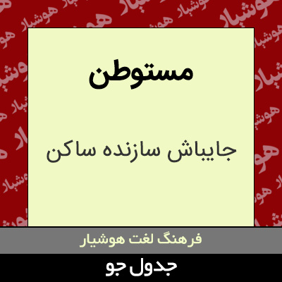 تصویری از مستوطن