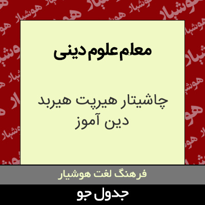 تصویری از معلم علوم دینی