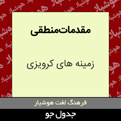 تصویری از مقدمات منطقی