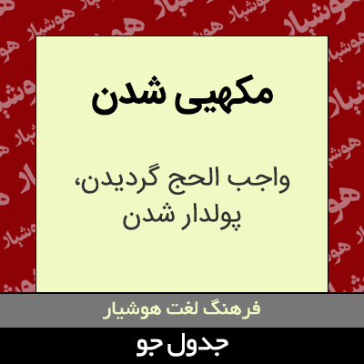 تصویری از مکهیی شدن