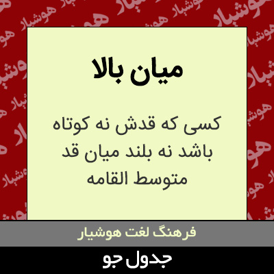 تصویری از میان بالا