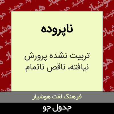 تصویری از ناپروده