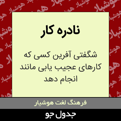 تصویری از نادره کار