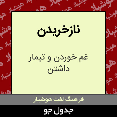 تصویری از نازخریدن