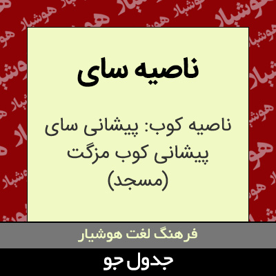 تصویری از ناصیه سای