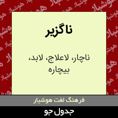 تصویری از ناگزیر