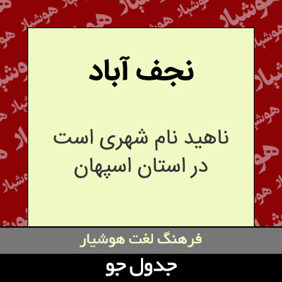 تصویری از نجف آباد