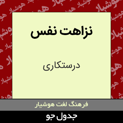 تصویری از نزاهت نفس