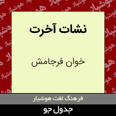 تصویری از نشات آخرت