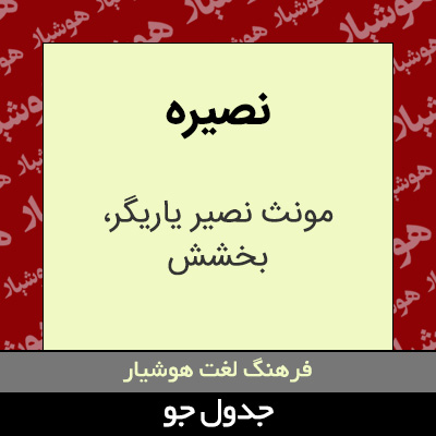 تصویری از نصیره