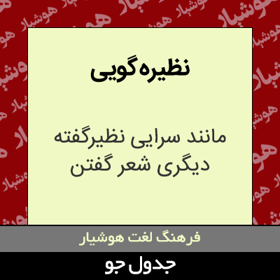 تصویری از نظیره گویی