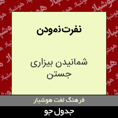 تصویری از نفرت نمودن