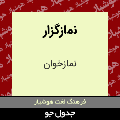 تصویری از نمازگزار