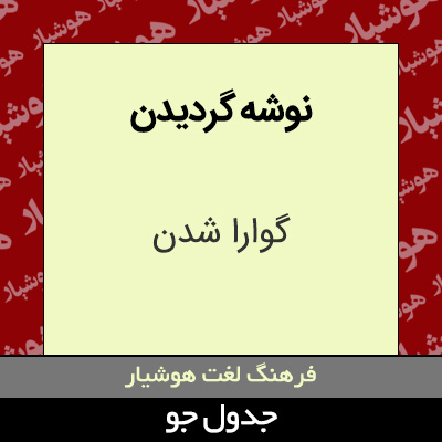 تصویری از نوشه گردیدن