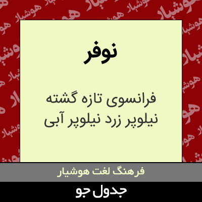تصویری از نوفر