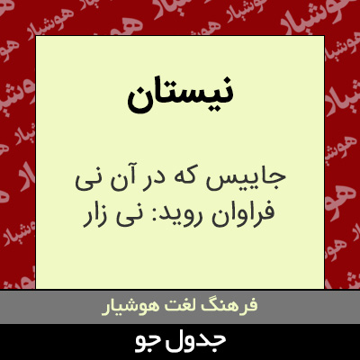 تصویری از نیستان