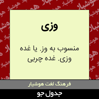تصویری از وزی