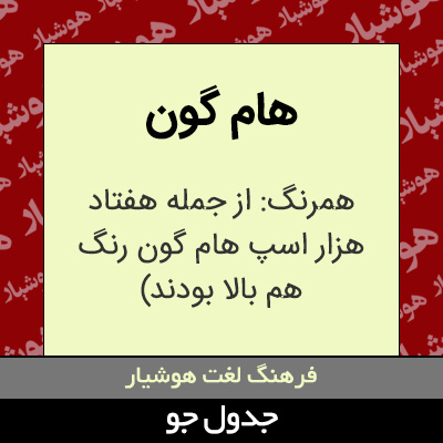 تصویری از هام گون