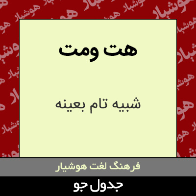 تصویری از هت ومت