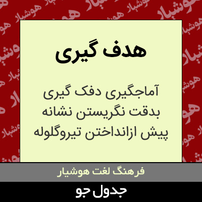 تصویری از هدف گیری