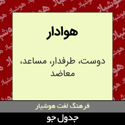 تصویری از هوادار