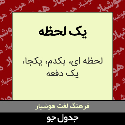 تصویری از یک لحظه