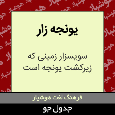 تصویری از یونجه زار