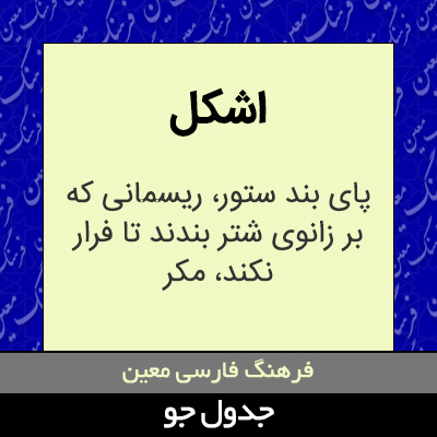 تصویری از اشکل