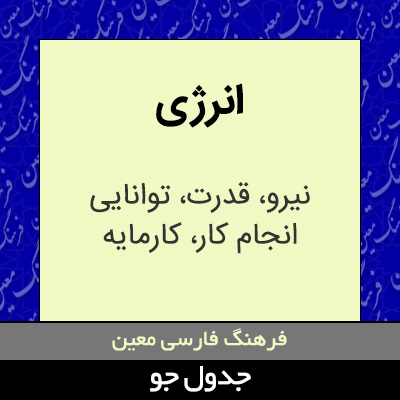 تصویری از انرژی