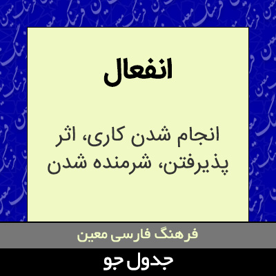 تصویری از انفعال