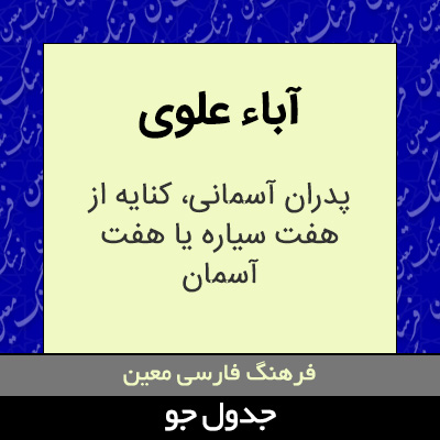 تصویری از آباء علوی