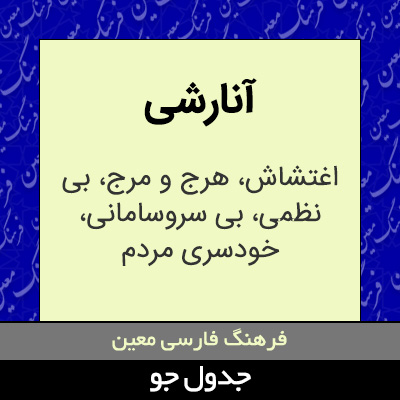 تصویری از آنارشی