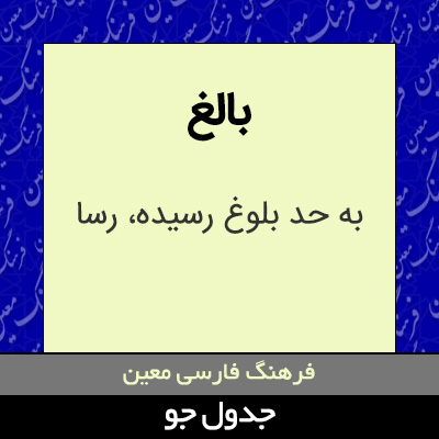 تصویری از بالغ