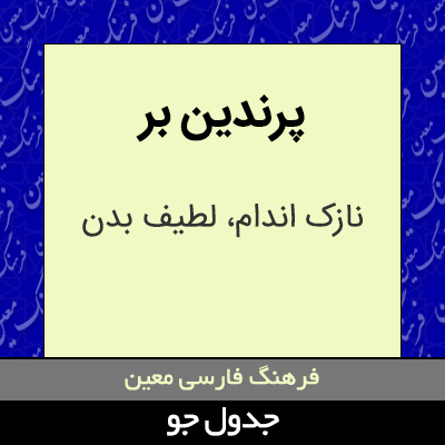 تصویری از پرندین بر