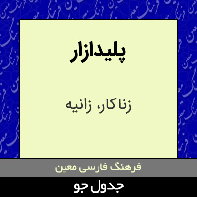 تصویری از پلیدازار