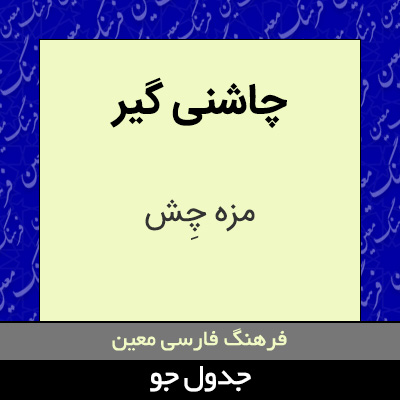 تصویری از چاشنی گیر