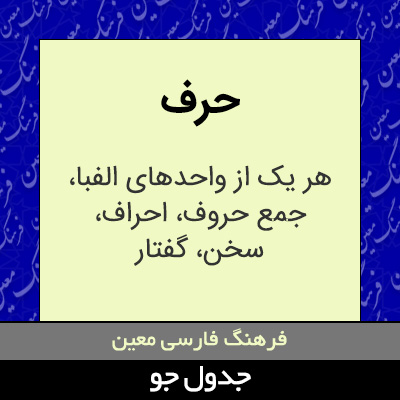 تصویری از حرف
