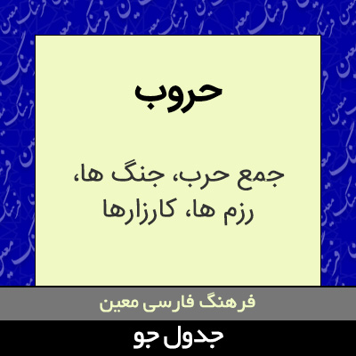 تصویری از حروب