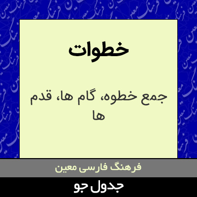 تصویری از خطوات